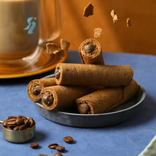 将图片加载到图库查看器,(現貨)海邊走走 - 咖啡拿鐵蛋捲8入