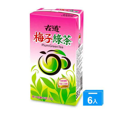 古道 梅子綠茶 Plum and Green Tea 300ML 6入