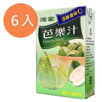 波蜜 芭樂汁 330ml  6入  Bomi Guava Juice 330ml 6 pack