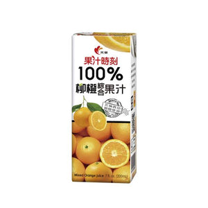 光泉果汁時刻 - 柳橙綜合果汁200ML*6