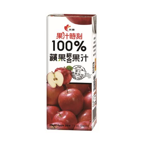光泉果汁時刻 - 蘋果綜合果汁200ML*6