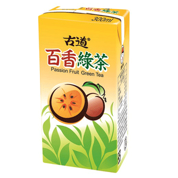 古道 百香綠茶 Passion Fruit Green Tea 300ML 6入