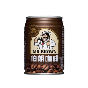 伯朗咖啡-原味 240ml 6入  Brown Coffee-Original 240ml 6 pack