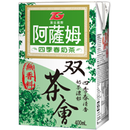 阿薩姆 四季春奶茶 400ML  6入  Assam Four Seasons Spring Milk Tea 400ML 6 pack