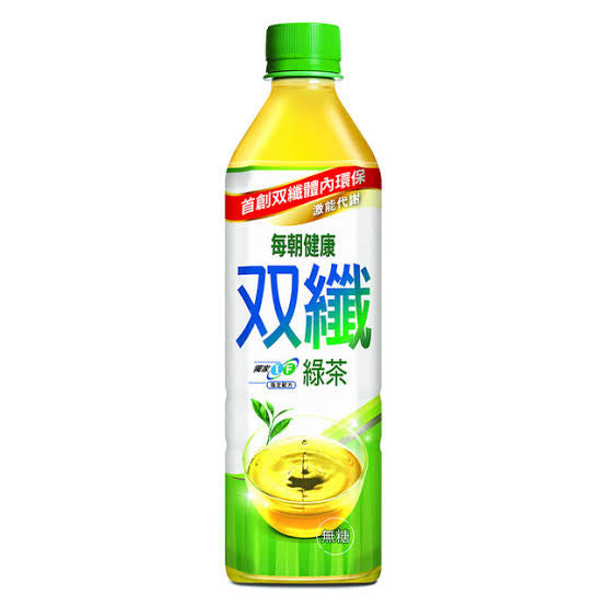 每朝健康雙纖綠茶 650ml 6入  Healthy green tea 650ml 6 pack