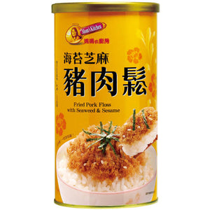 媽媽的廚房 - 海苔芝麻豬肉鬆 200G  Mom's Kitchen-Seaweed Sesame Pork Floss 200G