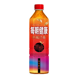 每朝健康熟藏無糖紅茶 650ml 6入  Healthy black tea 650ml 6 pack