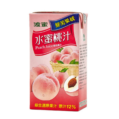 波蜜 - 水蜜桃汁 300ML * 6 BM Peach Juice