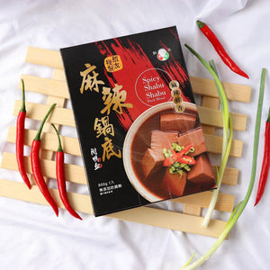 飯友 - 麻辣鍋底 800G Fan Yu - Spicy Shabu Shabu With Duck ( 附鴨血1-2人份 )